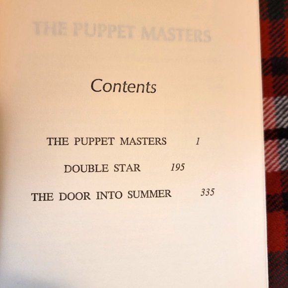 Heinlein 2-BOOK BUNDLE: Stranger In A Strange Land + A Heinlein Trio, hardcovers - Picture 14 of 14